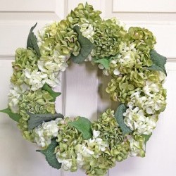 18IN HYDRANGEA WREATH