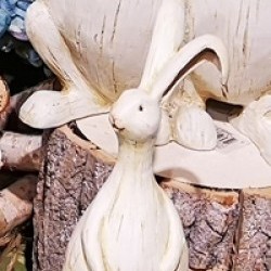 4X3X8.5 DANCING BUNNY