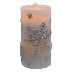 4X8 SNOWFLAKE FOUNTAIN CANDLE