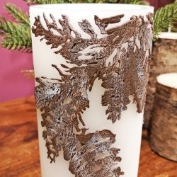 4X8 FOUNTAIN PINECONE PILLAR/3C