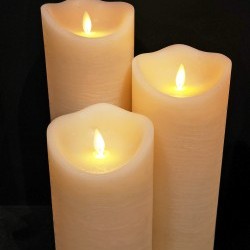 DIA4-8,10&12 LED PILLARX3-REMOTE