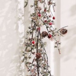 5FT ICY PINE GARLAND